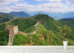 Beijing Great Wall of China Wall Mural Wallpaper - Canvas Art Rocks - 4