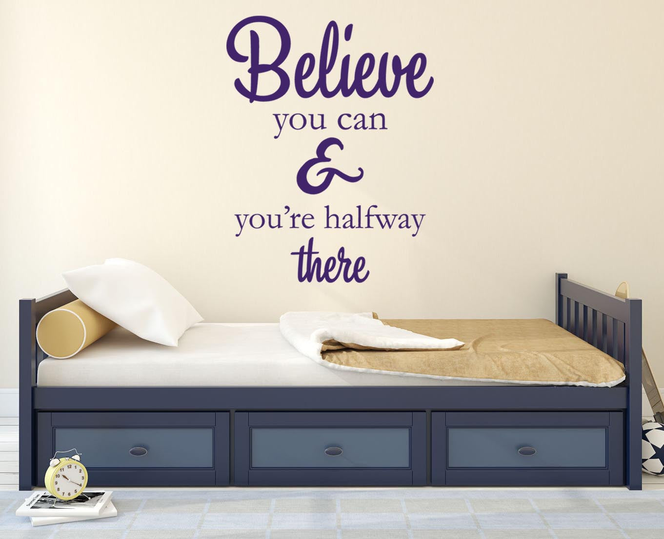 Believe Wall Sticker - Canvas Art Rocks - 1