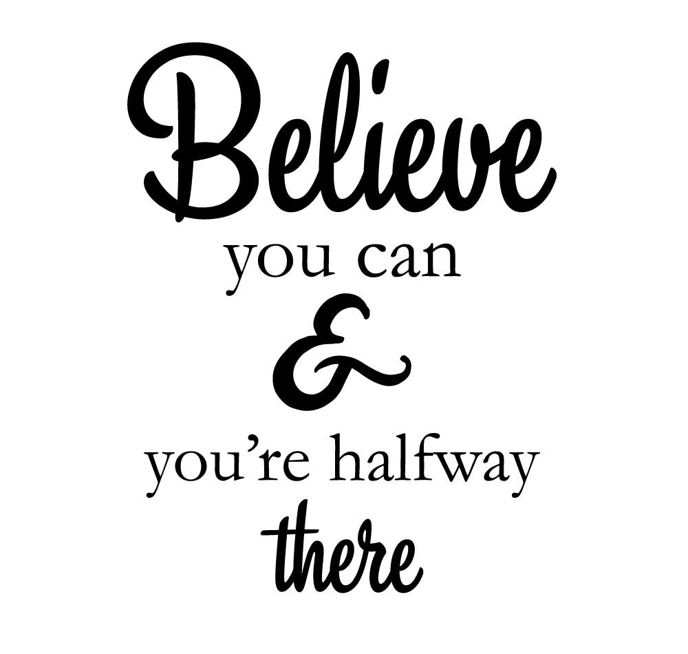 Believe Wall Sticker - Canvas Art Rocks - 2