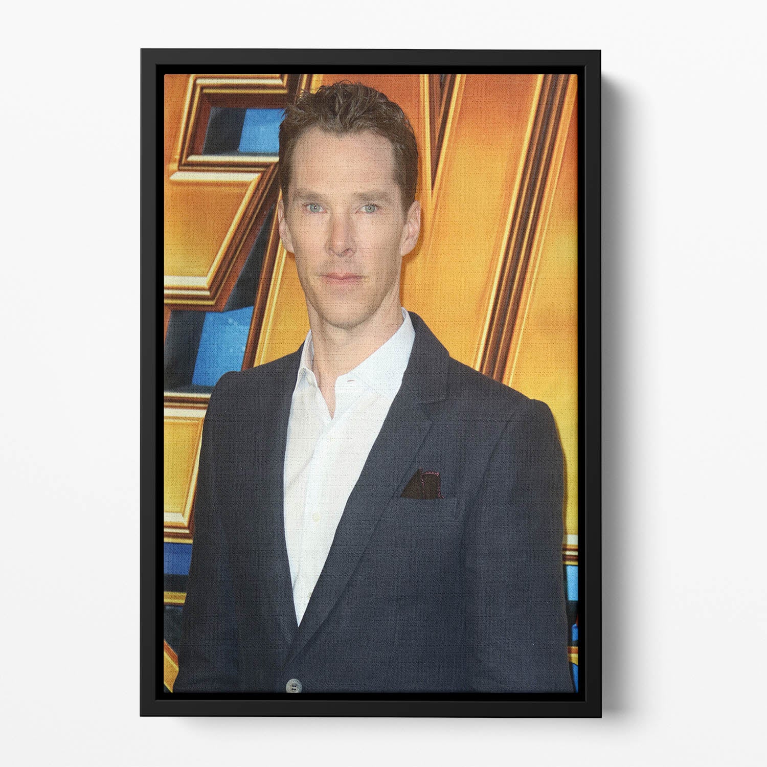 Benedict Cumberbatch Floating Framed Canvas