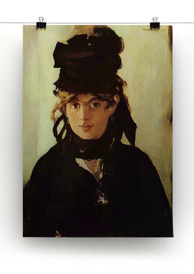 Berthe Morisot by Manet Canvas Print or Poster - Canvas Art Rocks - 2