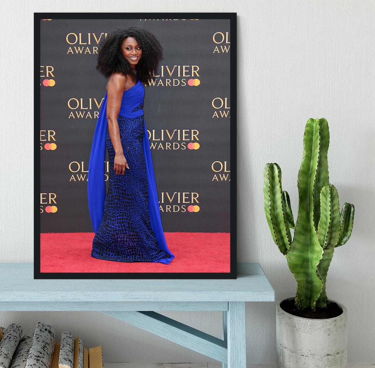 Beverley Knight Framed Print - Canvas Art Rocks - 2