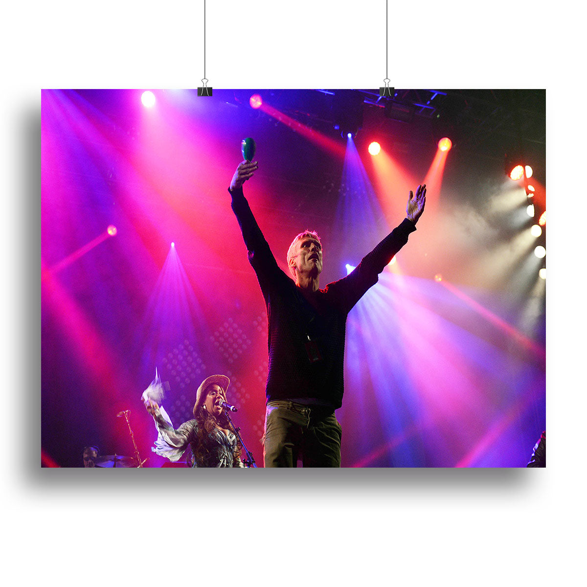 Bez of the Happy Mondays Canvas Print or Poster