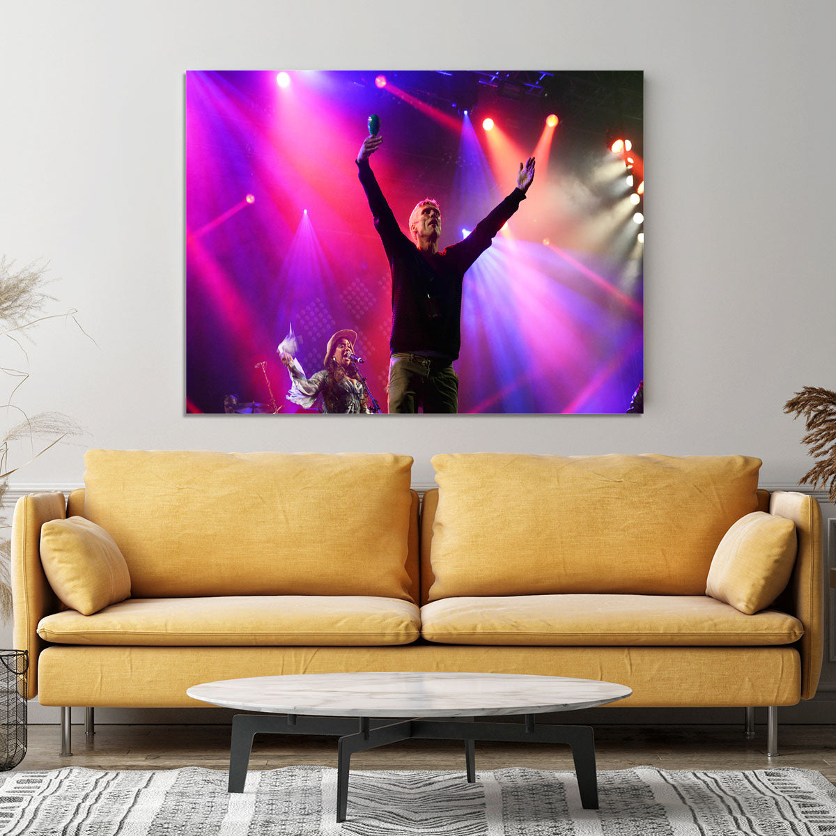 Bez of the Happy Mondays Canvas Print or Poster