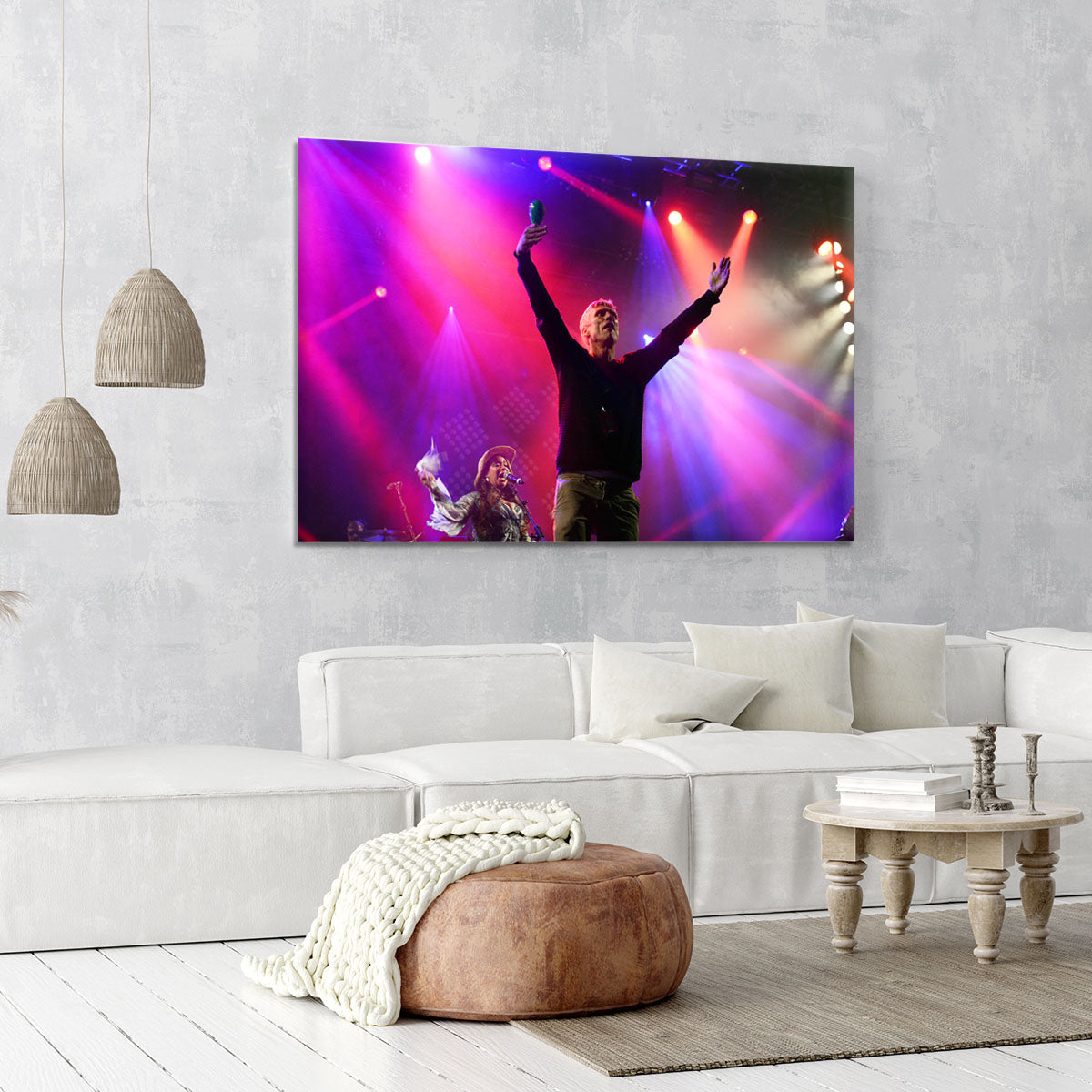 Bez of the Happy Mondays Canvas Print or Poster