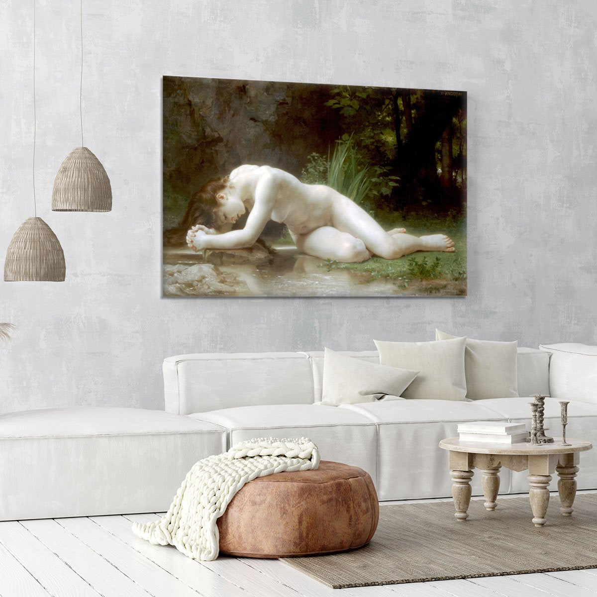 Biblis By Bouguereau Canvas Print or Poster