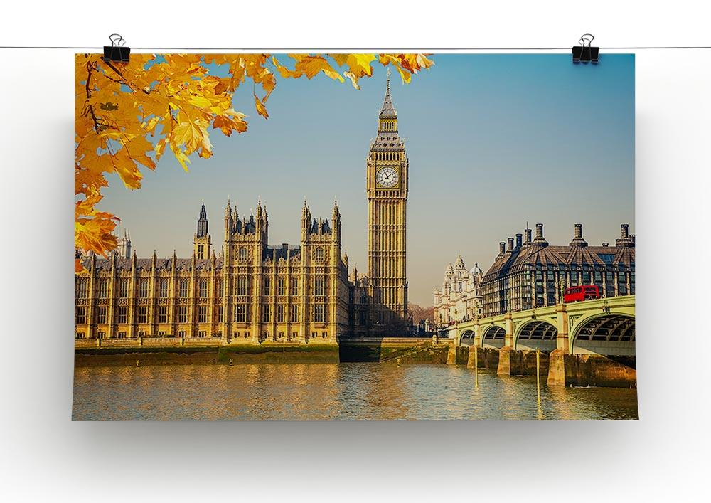 Big Ben Canvas Print or Poster - Canvas Art Rocks - 2