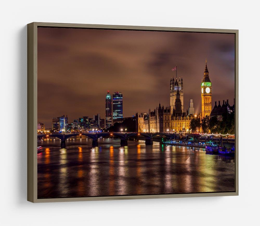 Big Ben and Westminster Bridge HD Metal Print