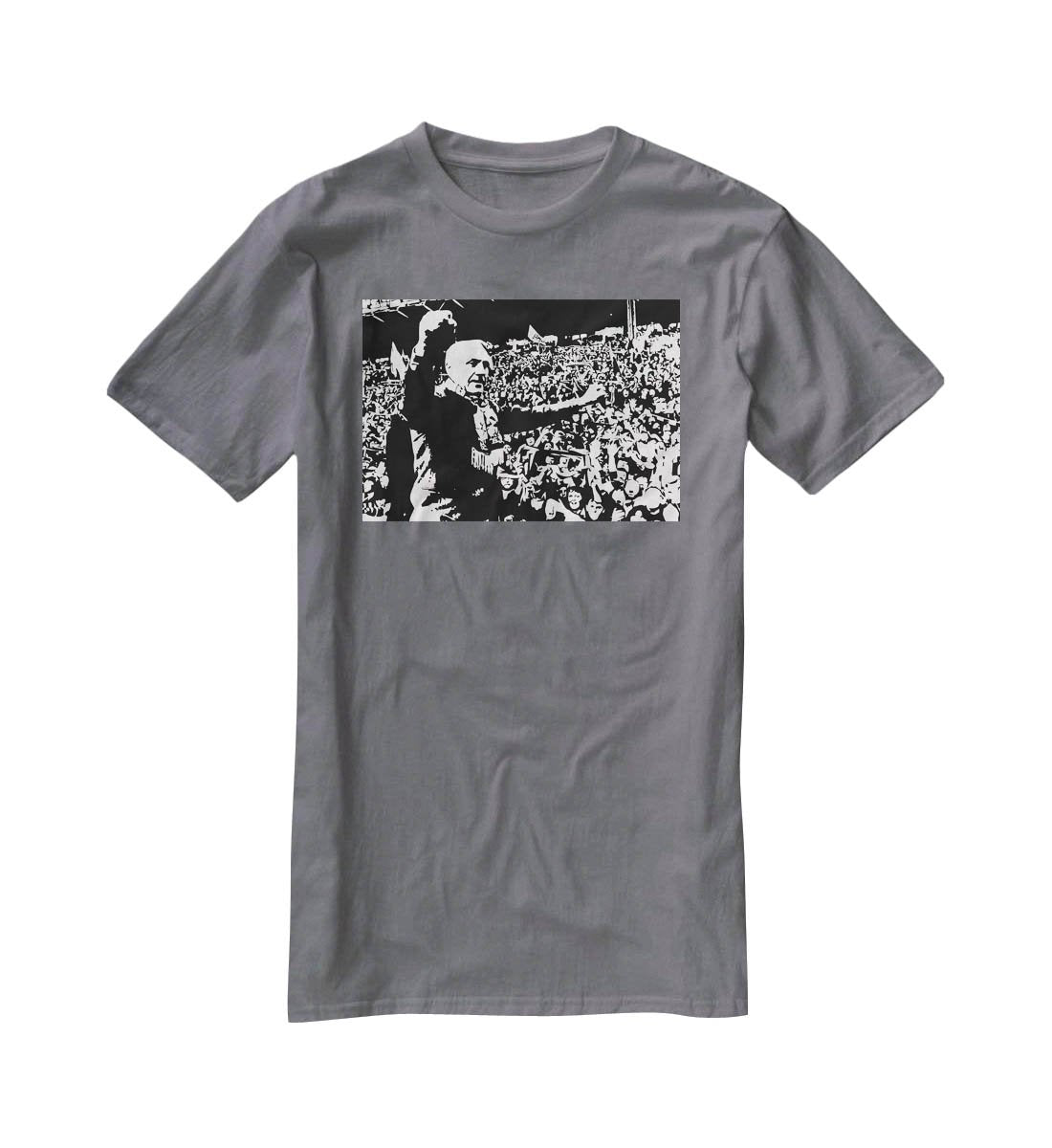Bill Shankly T-Shirt - Canvas Art Rocks - 3