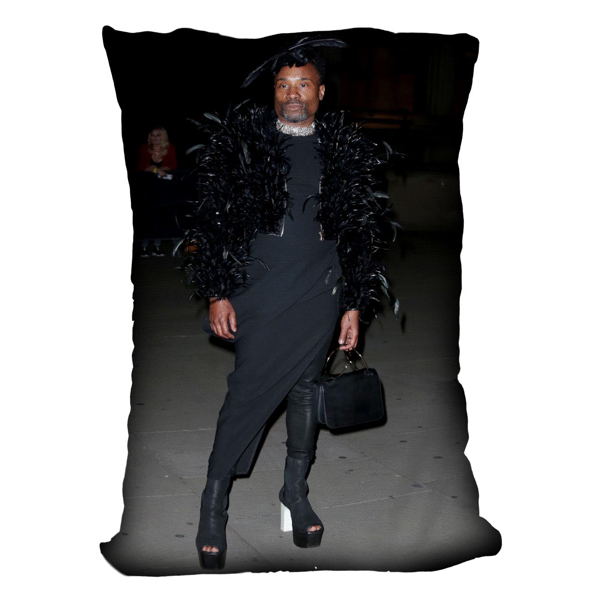 Billy Porter Cushion - Canvas Art Rocks - 4