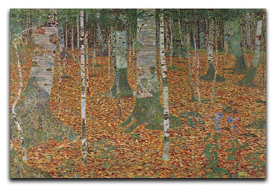 Birch Forest by Klimt Canvas Print or Poster  - Canvas Art Rocks - 1