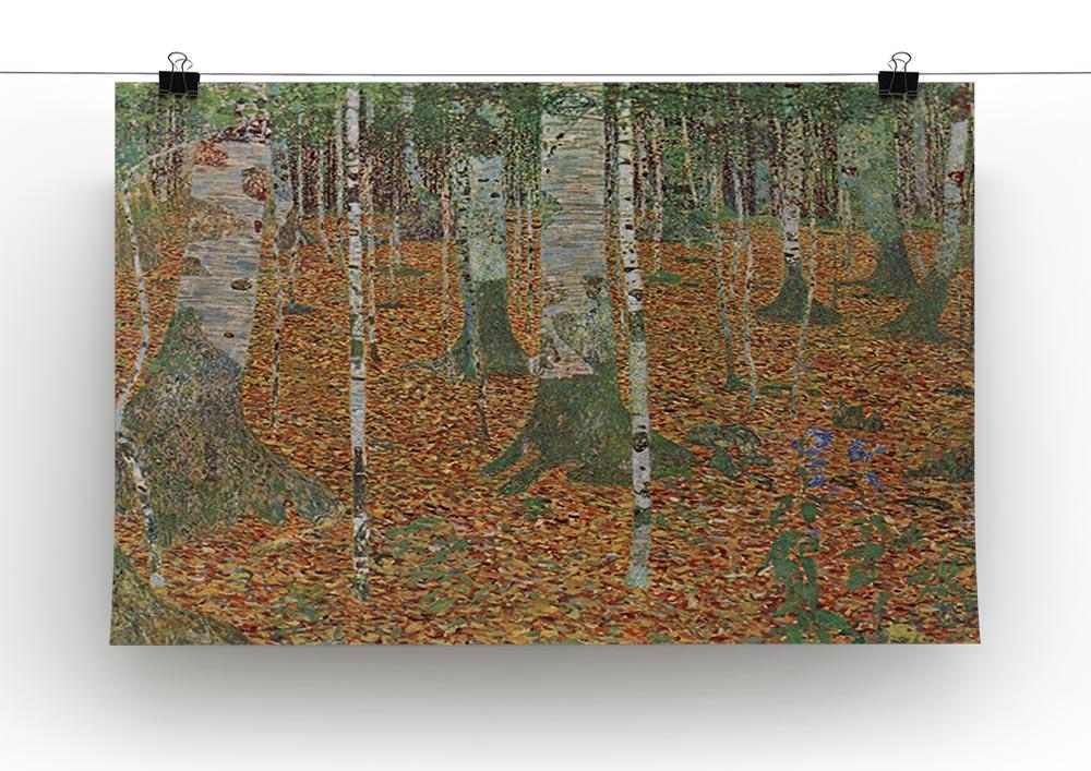 Birch Forest by Klimt Canvas Print or Poster - Canvas Art Rocks - 2