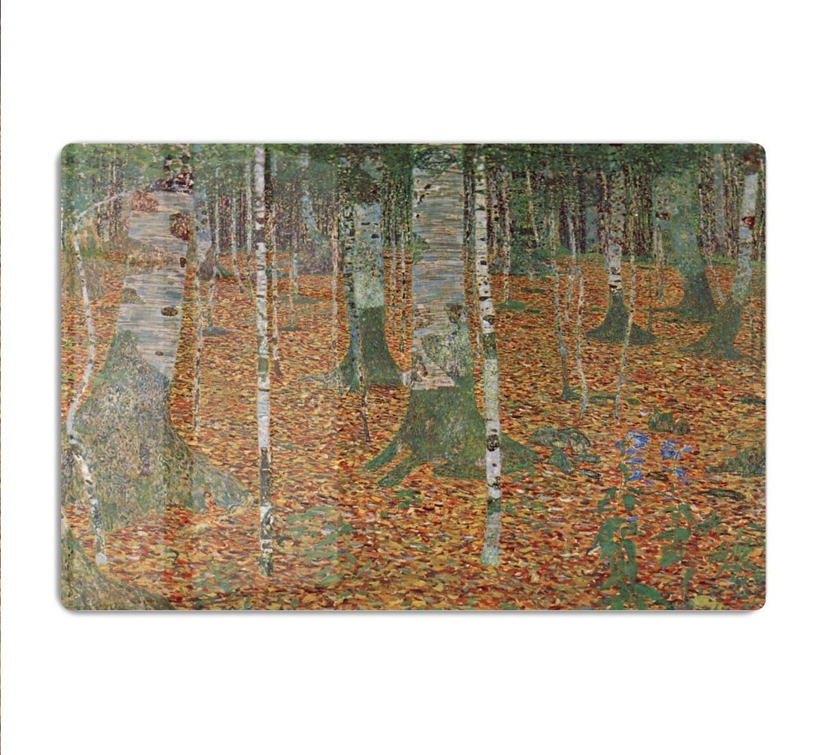 Birch Forest by Klimt HD Metal Print