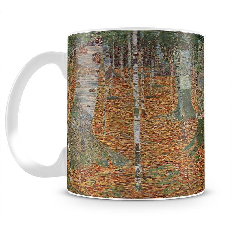 Birch Forest by Klimt Mug - Canvas Art Rocks - 2