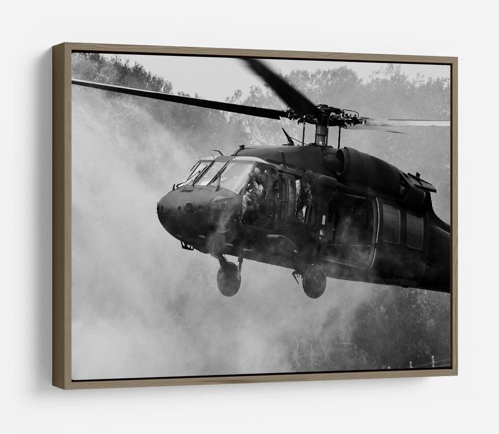 Black Hawk Helicopter HD Metal Print