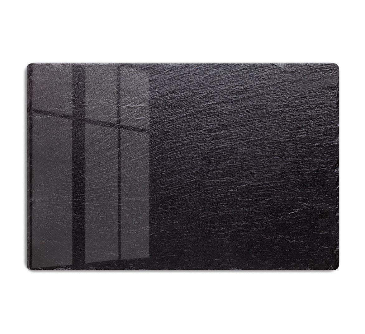 Black slate stone HD Metal Print - Canvas Art Rocks - 1