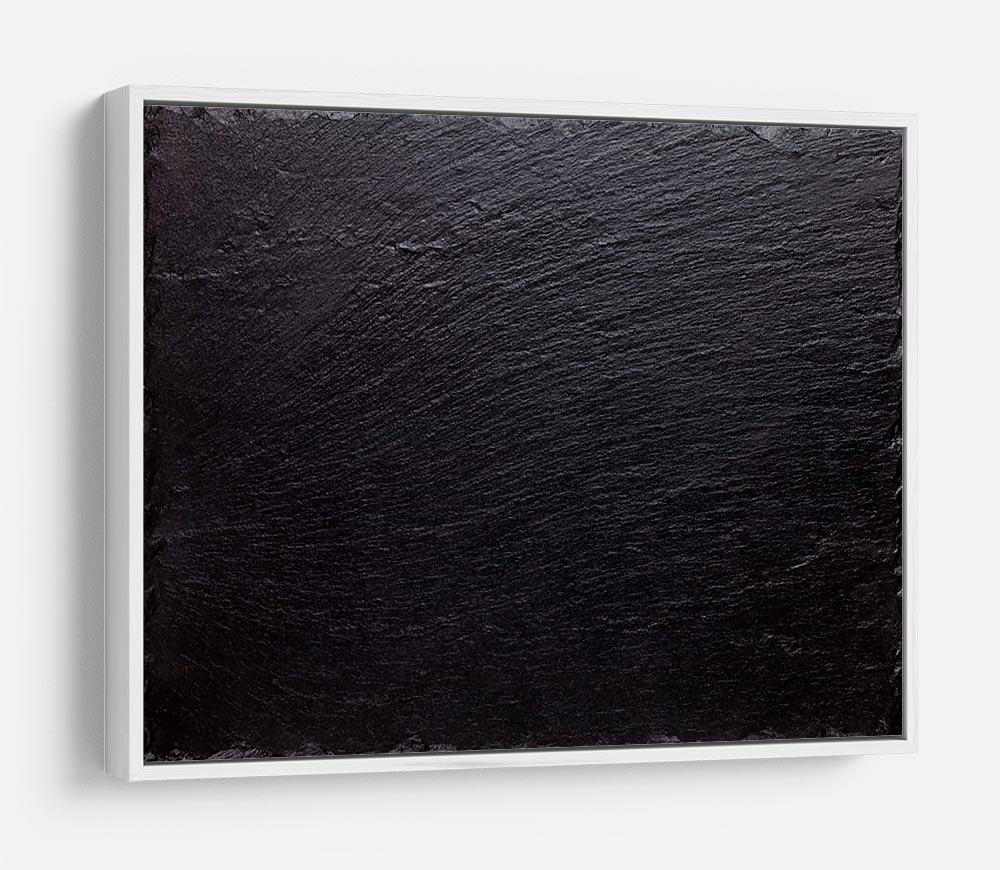 Black slate stone HD Metal Print - Canvas Art Rocks - 7
