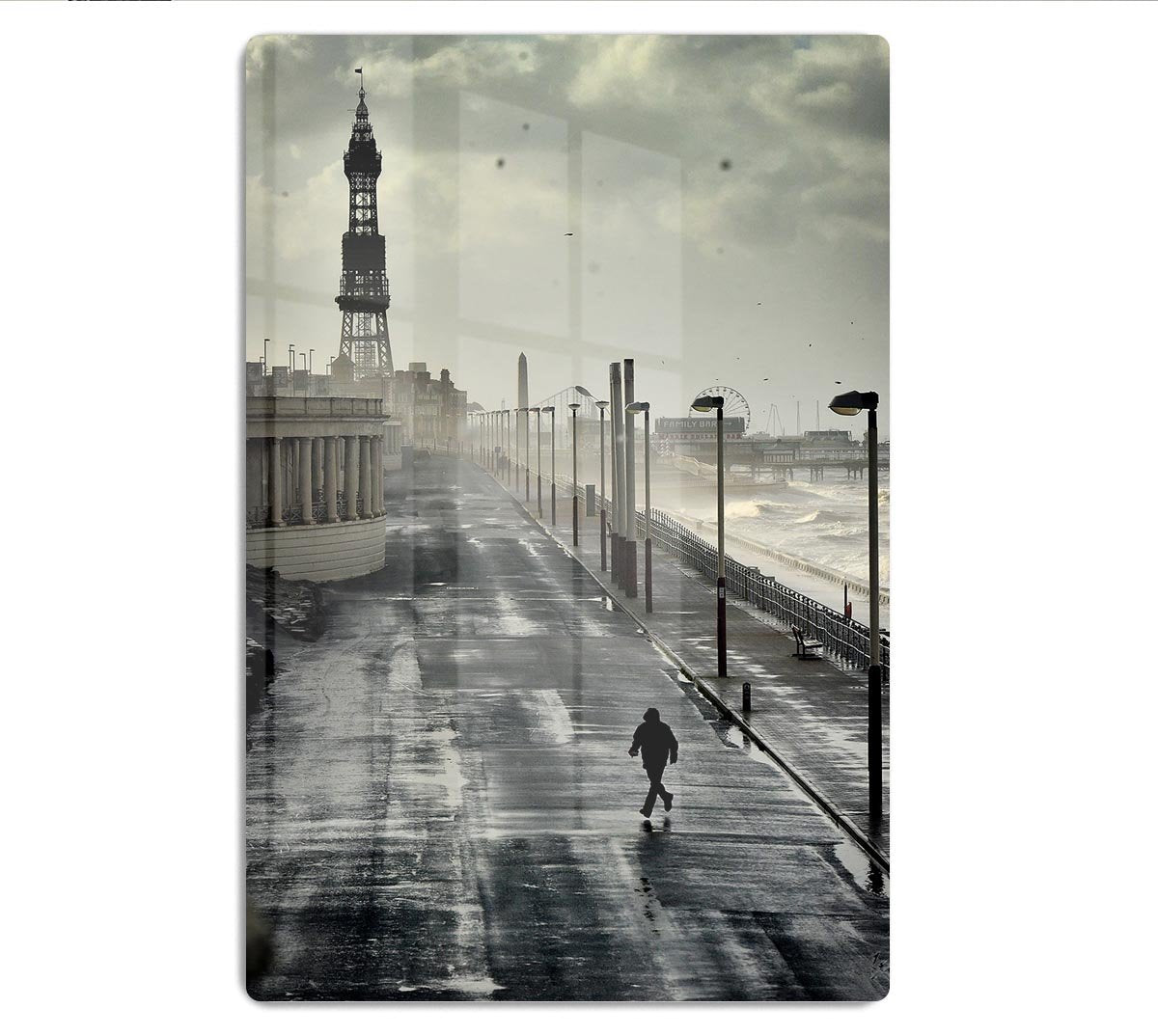 Blackpool Storm HD Metal Print - Canvas Art Rocks - 1