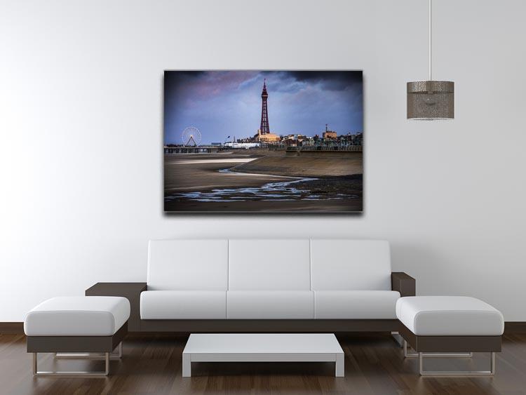 Blackpool Tower Canvas Print or Poster - Canvas Art Rocks - 4