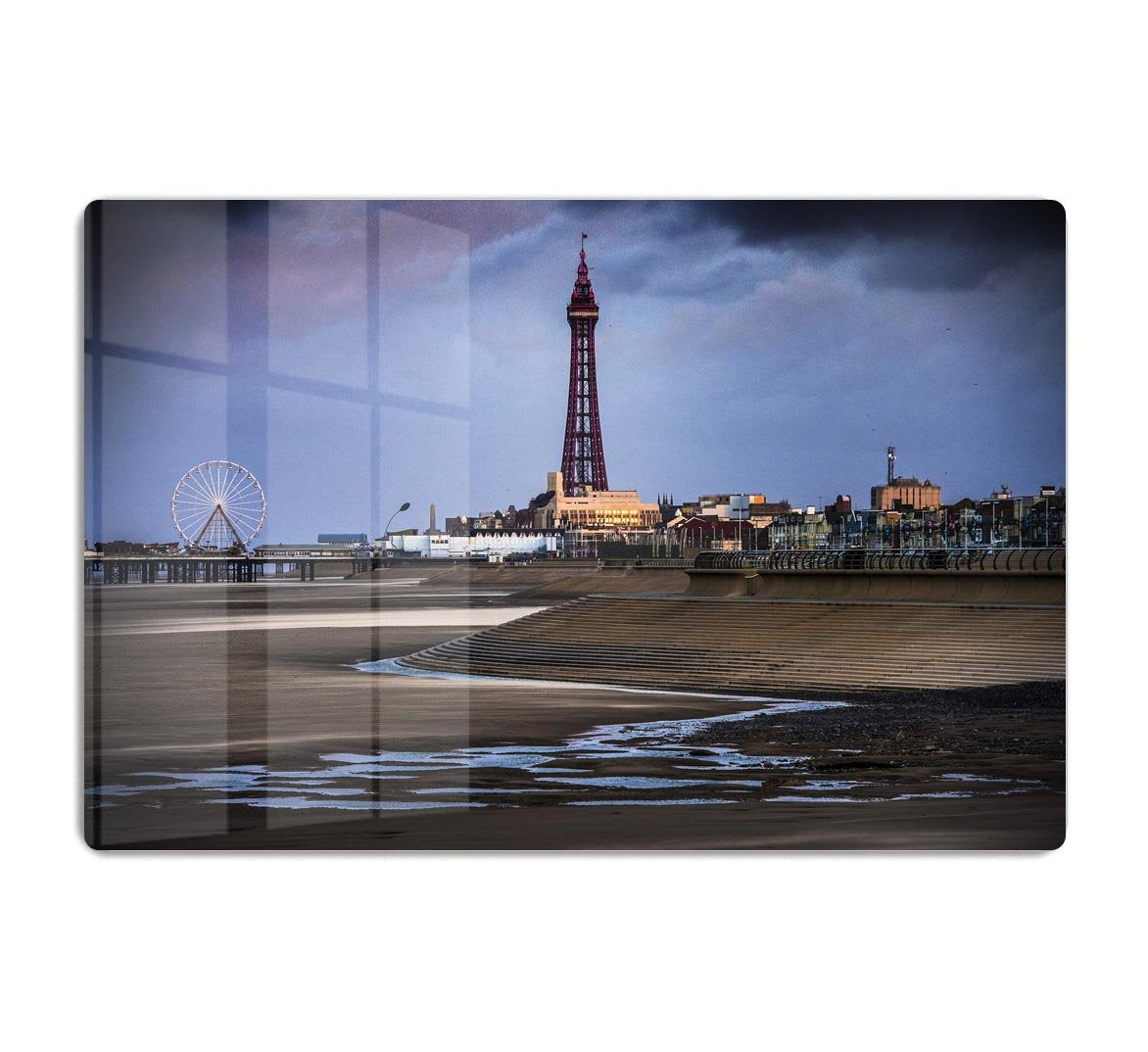 Blackpool Tower HD Metal Print - Canvas Art Rocks - 1