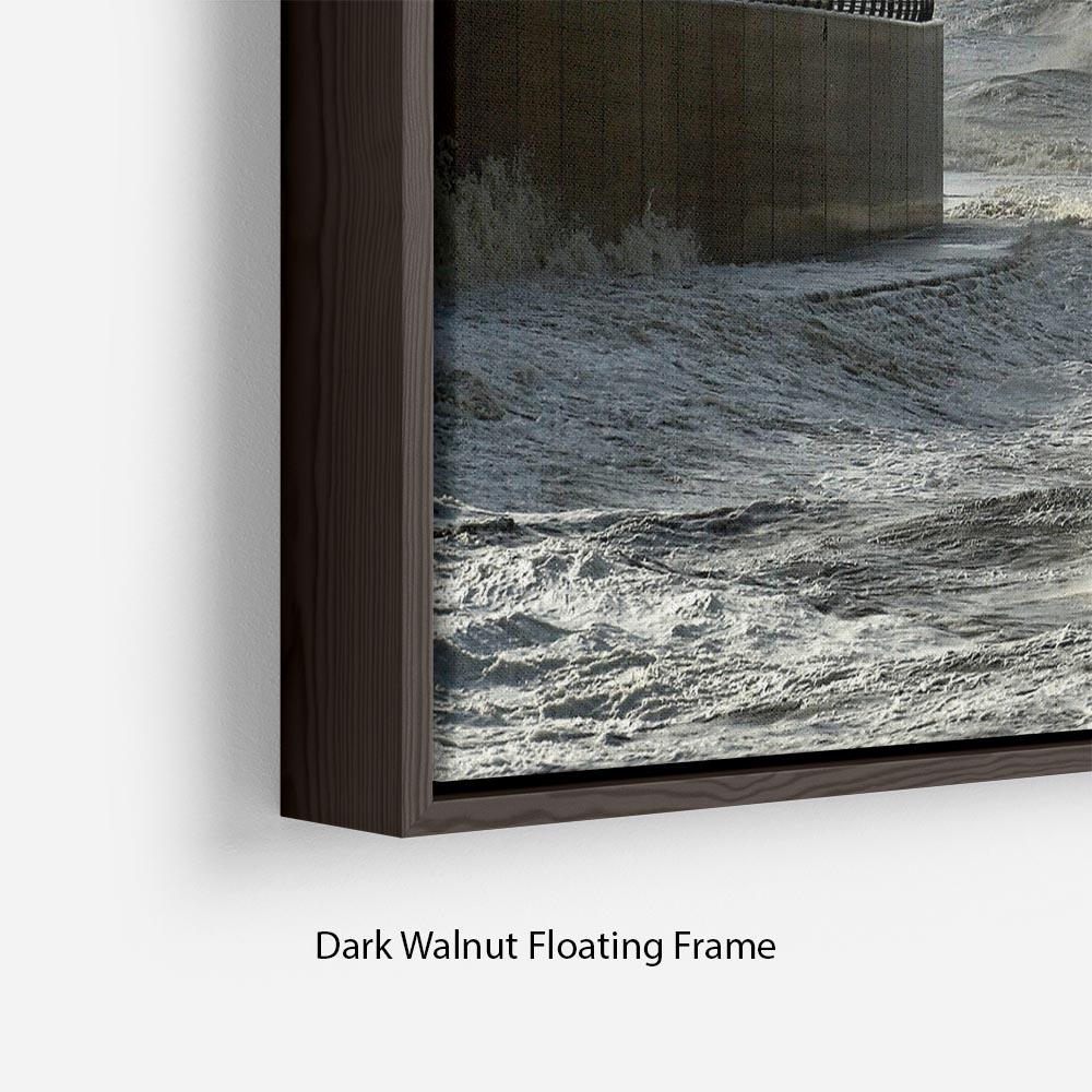 Blackpool after the storm Floating Frame Canvas - Canvas Art Rocks - 6