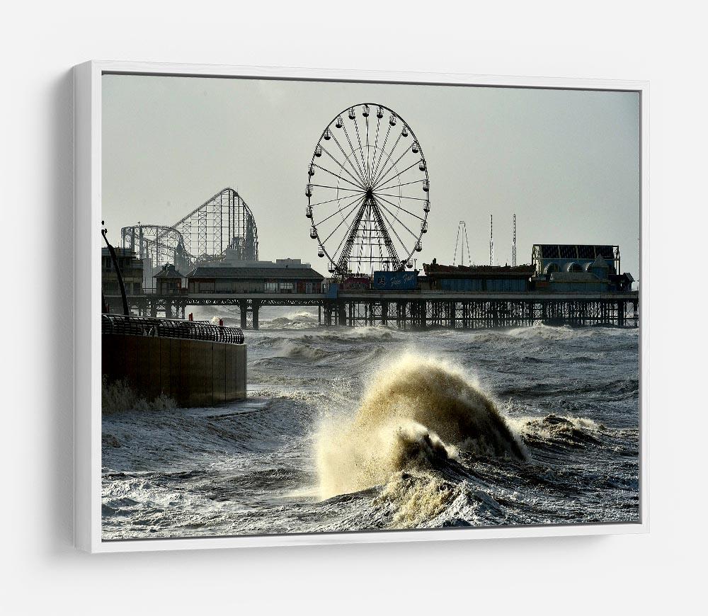 Blackpool after the storm HD Metal Print - Canvas Art Rocks - 7