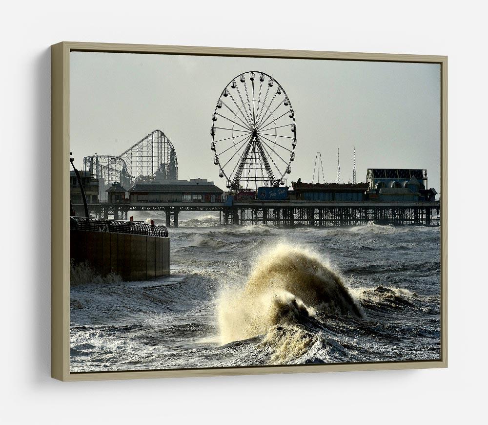 Blackpool after the storm HD Metal Print - Canvas Art Rocks - 8