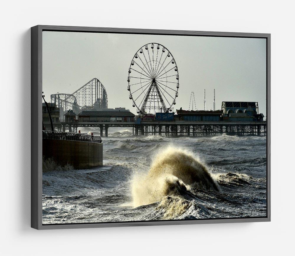 Blackpool after the storm HD Metal Print - Canvas Art Rocks - 9