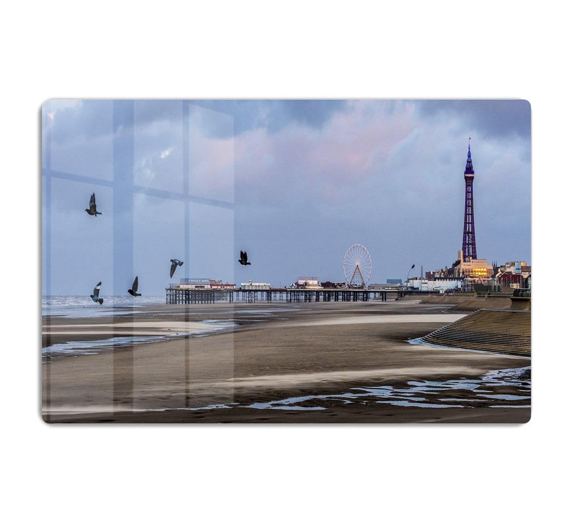 Blackpool view HD Metal Print - Canvas Art Rocks - 1