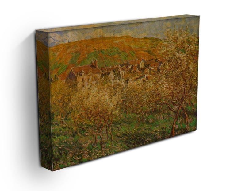 Blooming apple trees by Monet Canvas Print & Poster - Canvas Art Rocks - 3