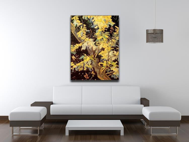 Blossoming Acacia Branches by Van Gogh Canvas Print & Poster - Canvas Art Rocks - 4