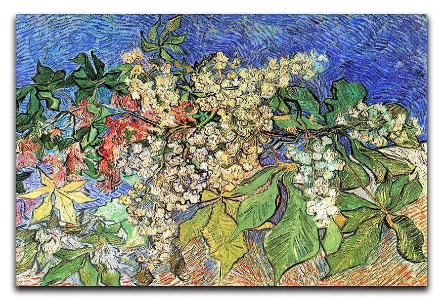 Blossoming Chestnut Branches by Van Gogh Canvas Print & Poster  - Canvas Art Rocks - 1