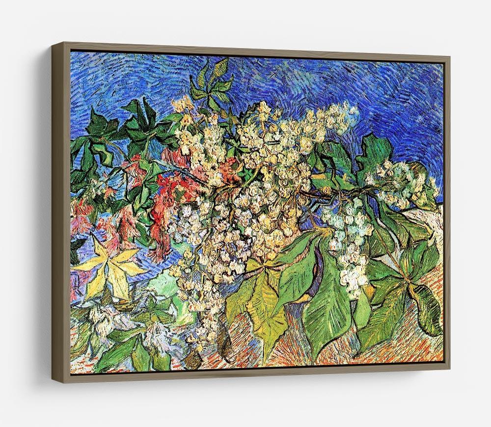 Blossoming Chestnut Branches by Van Gogh HD Metal Print