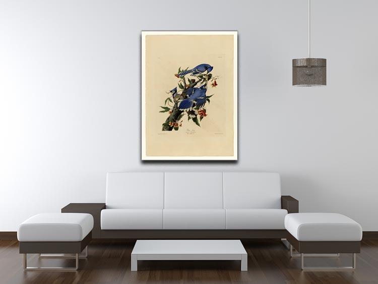 Blue Jay by Audubon Canvas Print or Poster - Canvas Art Rocks - 4
