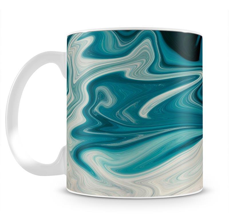Blue Water Splash Mug - Canvas Art Rocks - 2
