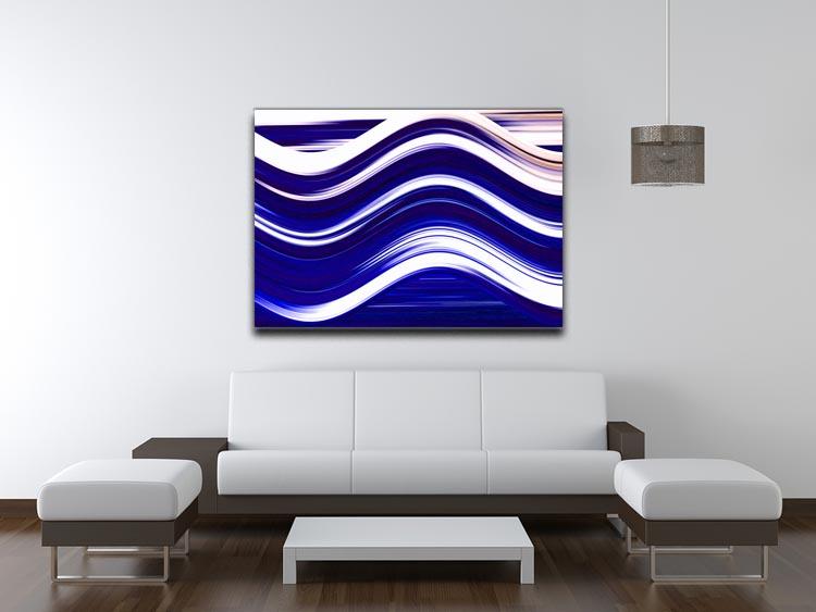 Blue Wave Canvas Print or Poster - Canvas Art Rocks - 4