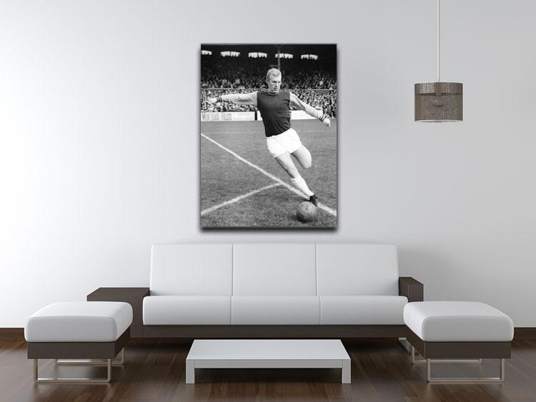 Bobby Moore West Ham Footballer Canvas Print or Poster - Canvas Art Rocks - 4