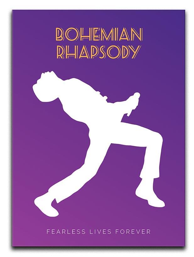 Bohemian Rhapsody Minimal Movie Canvas Print or Poster  - Canvas Art Rocks - 1