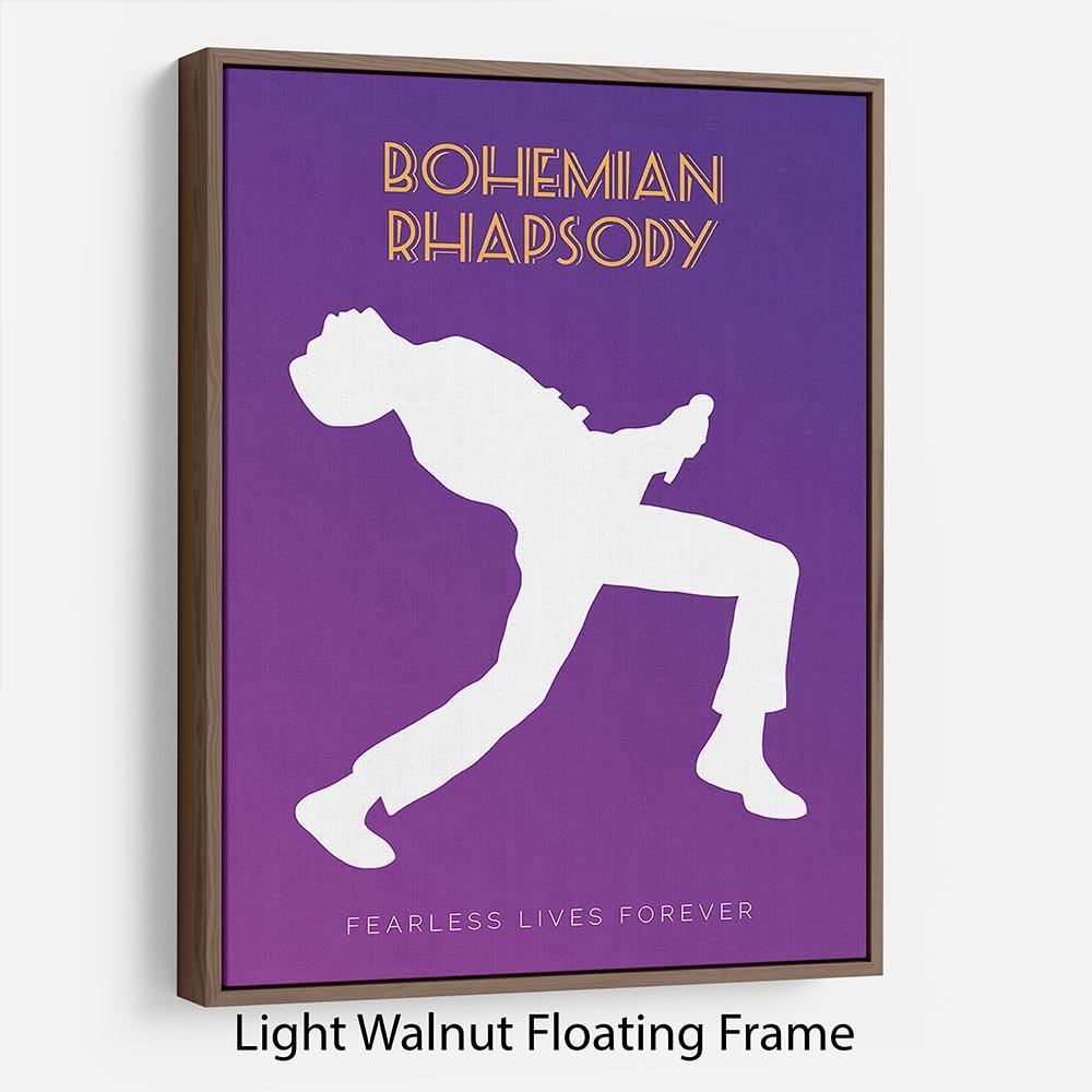Bohemian Rhapsody Minimal Movie Floating Frame Canvas - Canvas Art Rocks - 7