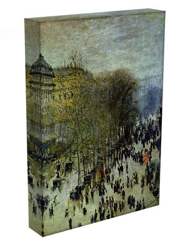 Boulevard of Capucines by Monet Canvas Print & Poster - Canvas Art Rocks - 3