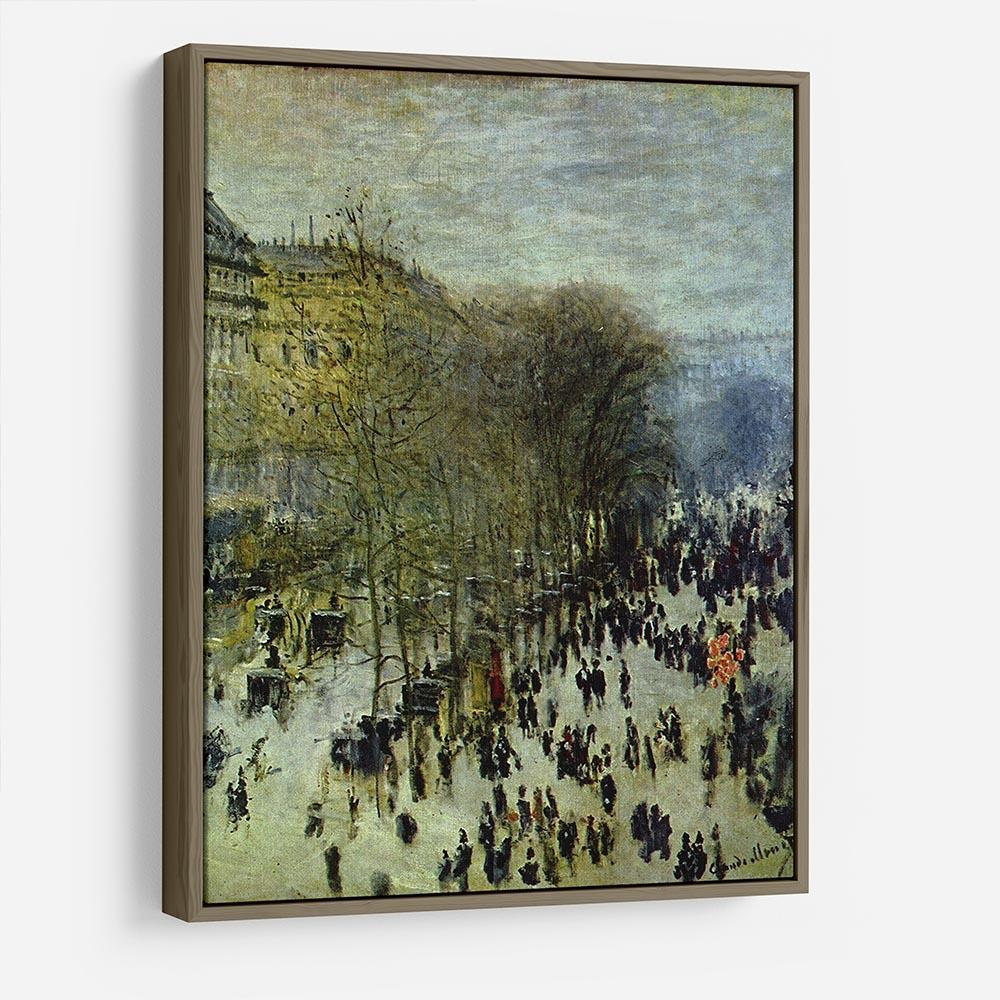 Boulevard of Capucines by Monet HD Metal Print