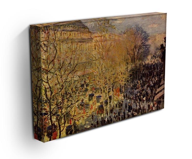 Boulevard of Capucines in Paris by Monet Canvas Print & Poster - Canvas Art Rocks - 3