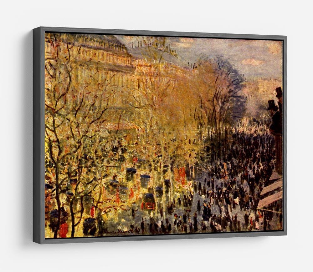 Boulevard of Capucines in Paris by Monet HD Metal Print