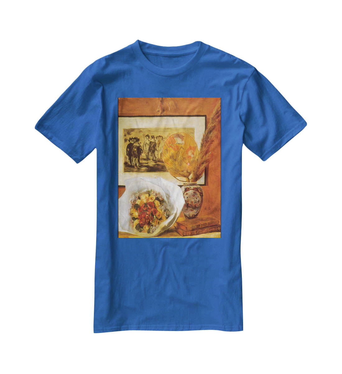 Bouquet by Renoir T-Shirt - Canvas Art Rocks - 2