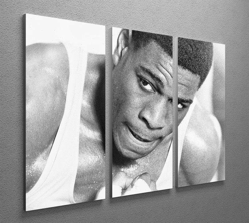 Boxer Frank Bruno 3 Split Panel Canvas Print - Canvas Art Rocks - 2