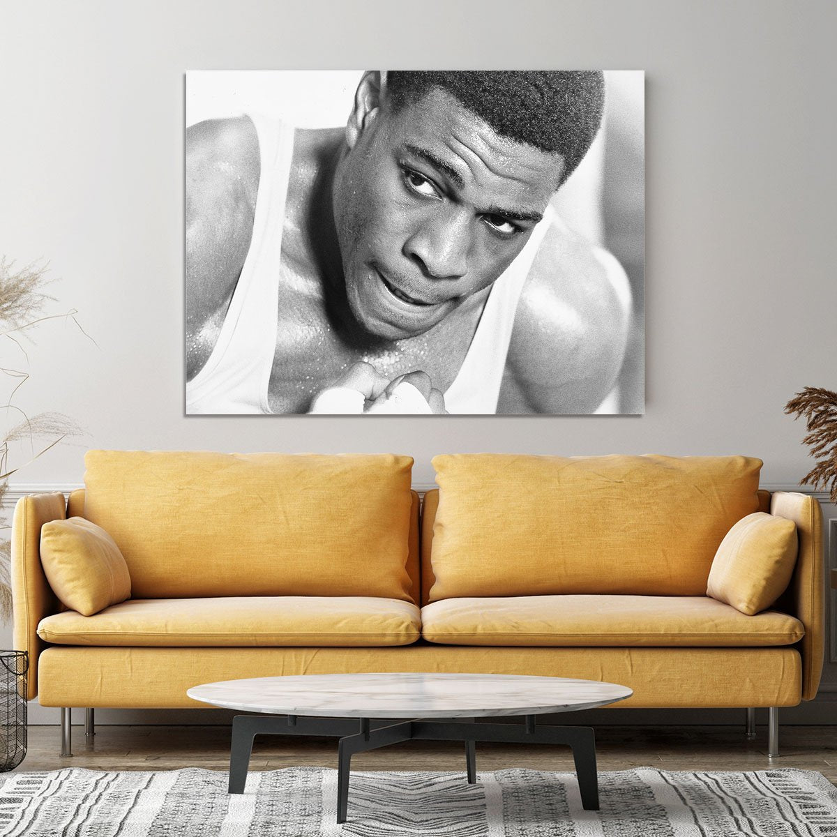 Boxer Frank Bruno Canvas Print or Poster