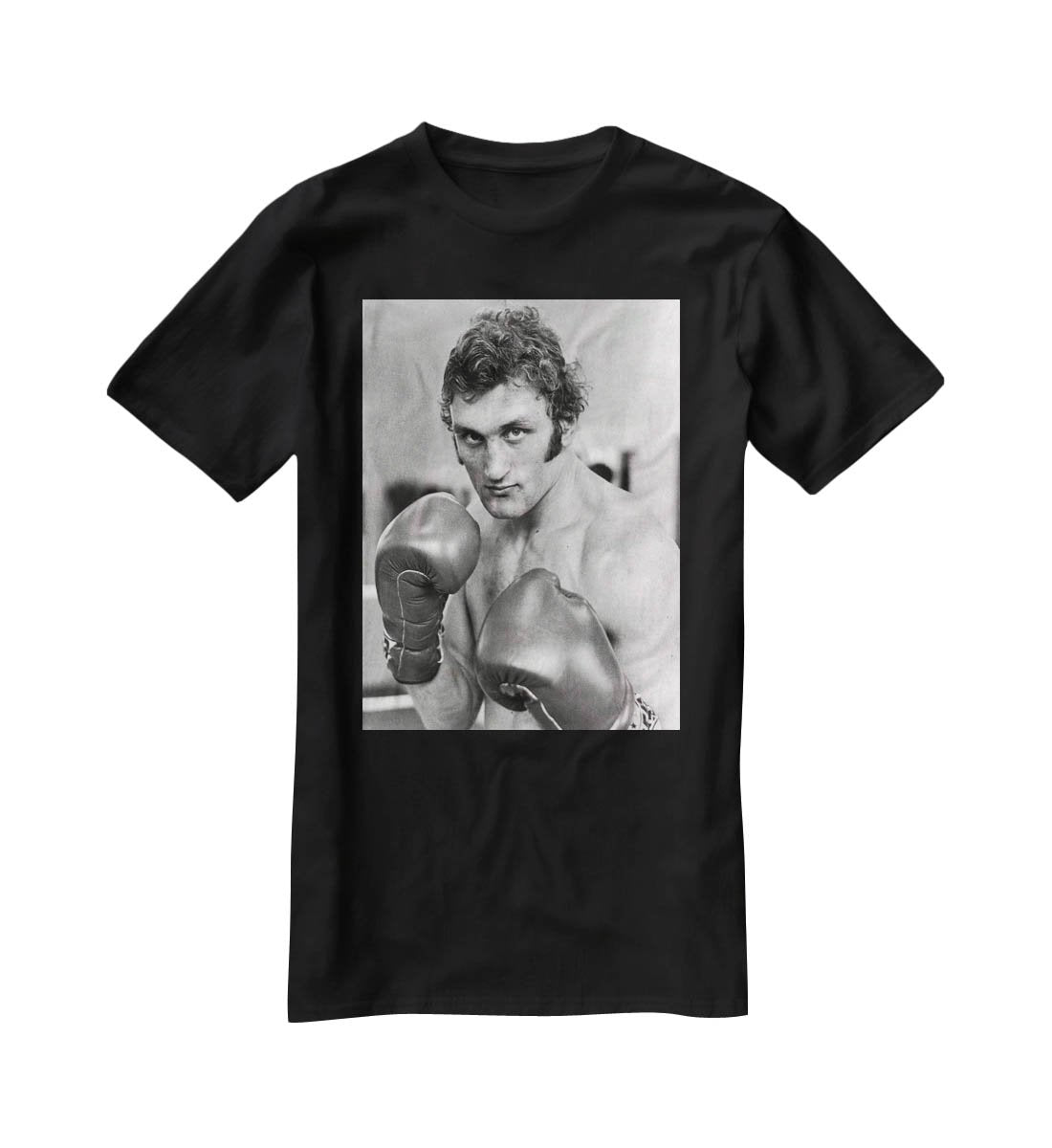 Boxer Joe Bugner T-Shirt - Canvas Art Rocks - 1