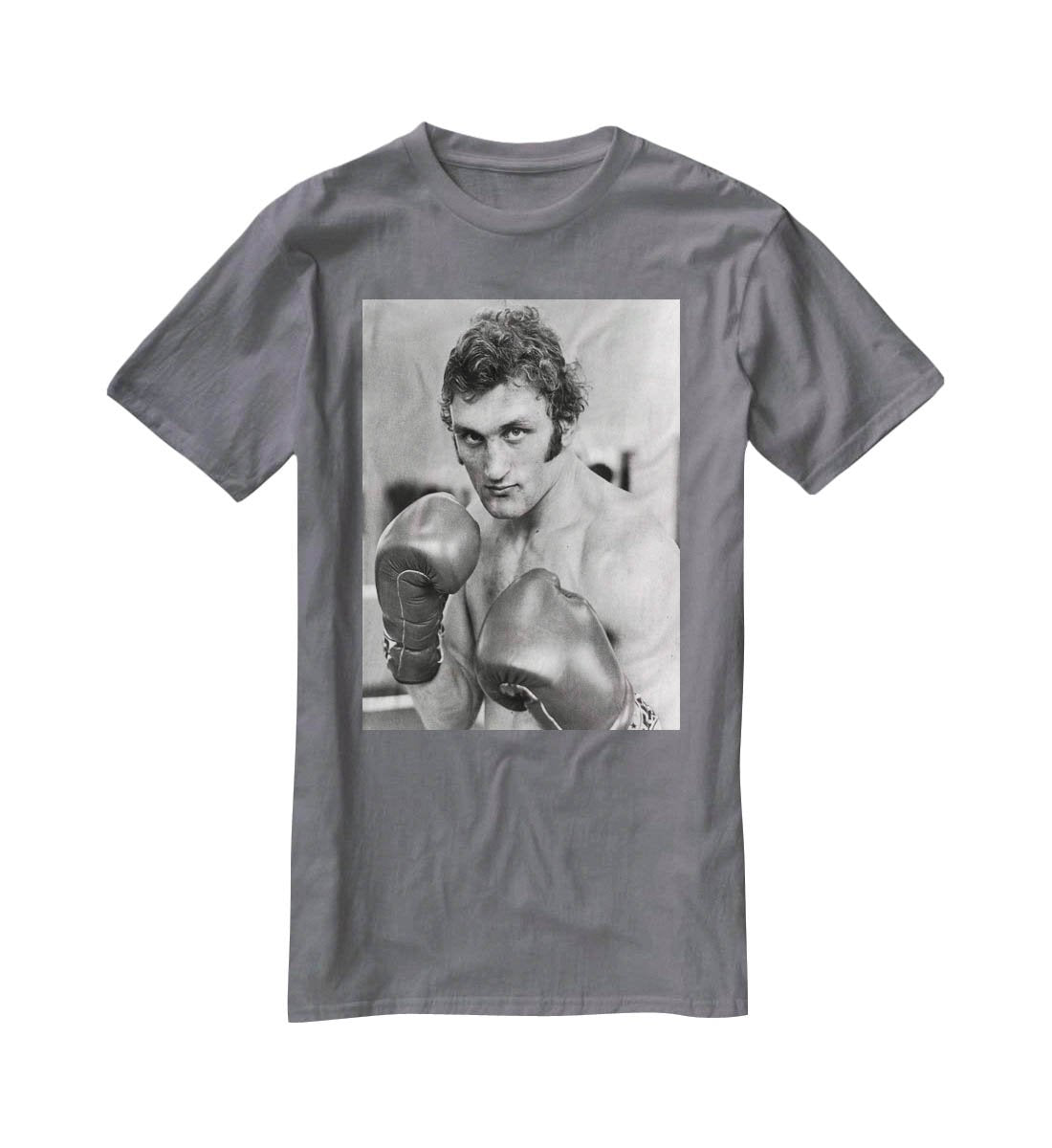 Boxer Joe Bugner T-Shirt - Canvas Art Rocks - 3