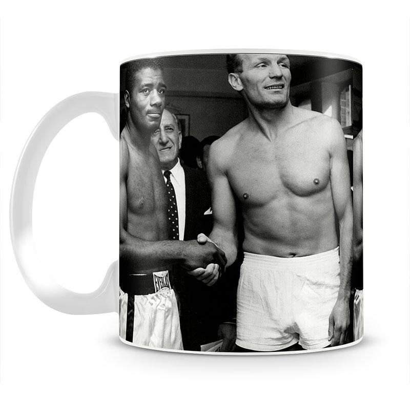 Boxers Floyd Patterson and Henry Cooper Mug - Canvas Art Rocks - 2