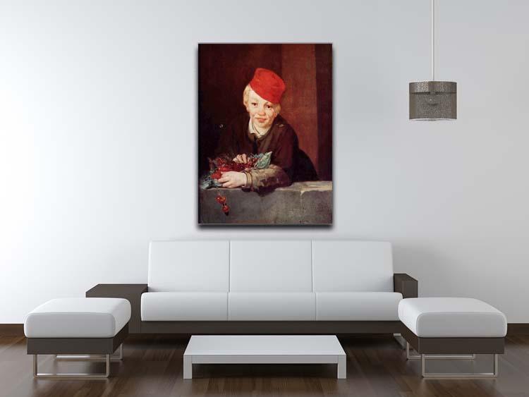 Boy with the cherries by Manet Canvas Print or Poster - Canvas Art Rocks - 4